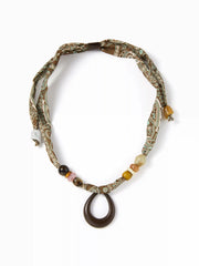 OVAL PENDANT NECKLACE