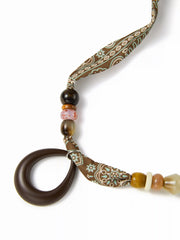 OVAL PENDANT NECKLACE