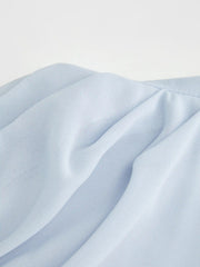 Satin High Neck Cape Sleeve Maxi Dress Curve & Plus