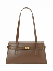 BELTED RECTANGLE SHOULDER BAG