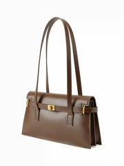 BELTED RECTANGLE SHOULDER BAG