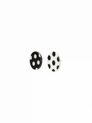 POLKA DOT STUD EARRINGS