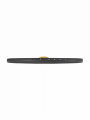 OVAL BUCKLE SLIM BELT