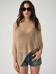 CLASSIC KNITTED CAPE