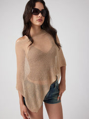 CLASSIC KNITTED CAPE
