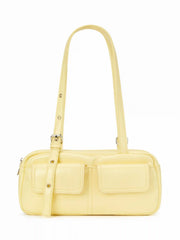 DOUBLE POCKET SHOULDER BAG