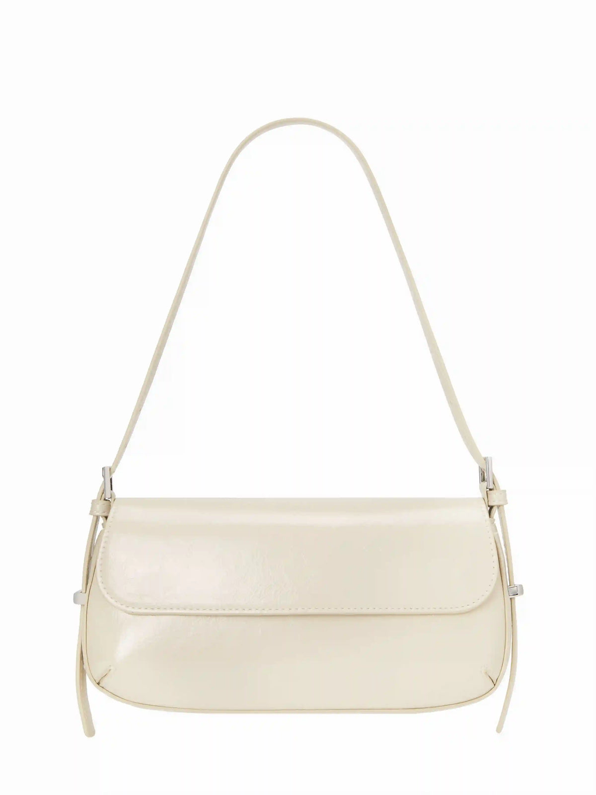 FAUX SUEDE SHOULDER BAG