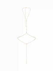 RHINESTONE BODY CHAIN