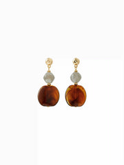 RESIN DROP EARRINGS
