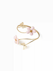 FLOWER & BUTTERFLY ARM CUFF