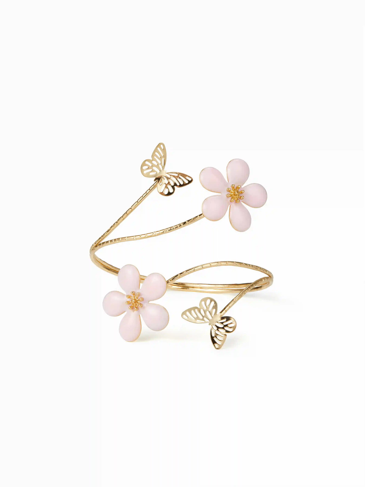 FLOWER & BUTTERFLY ARM CUFF