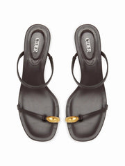 METAL DECOR SANDALS