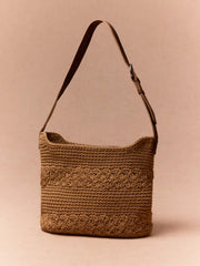 KNITTED SHOULDER BAG