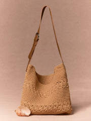KNITTED SHOULDER BAG