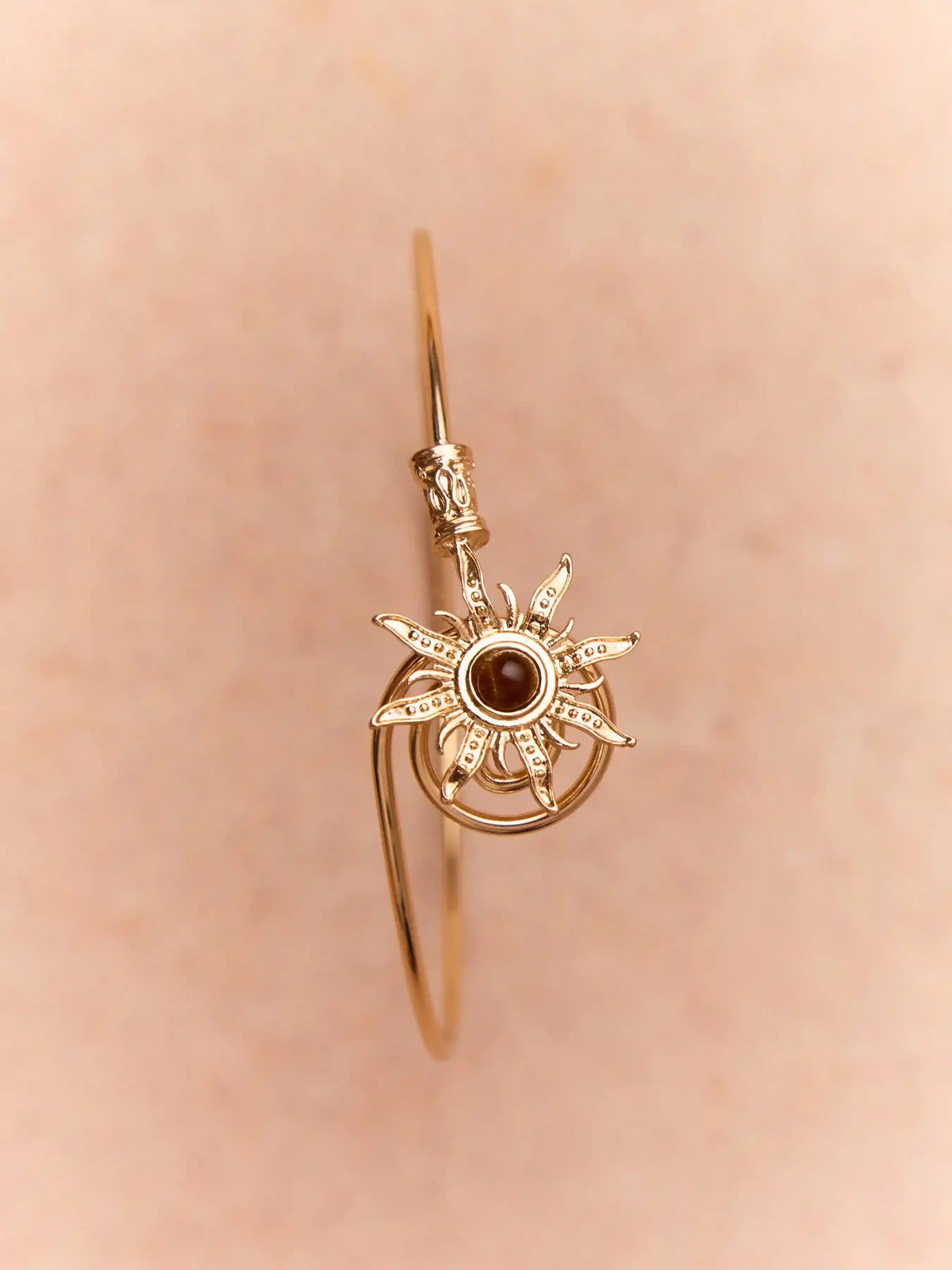 SUN & SPIRAL ARM CUFF