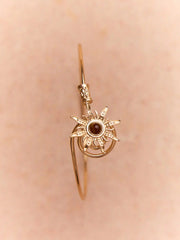 SUN & SPIRAL ARM CUFF