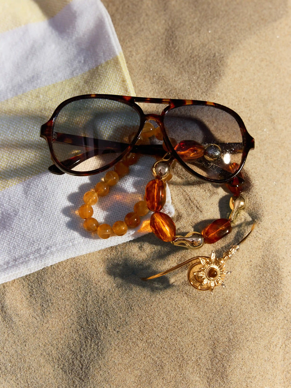 PILOT-FRAME FASHION GLASSES
