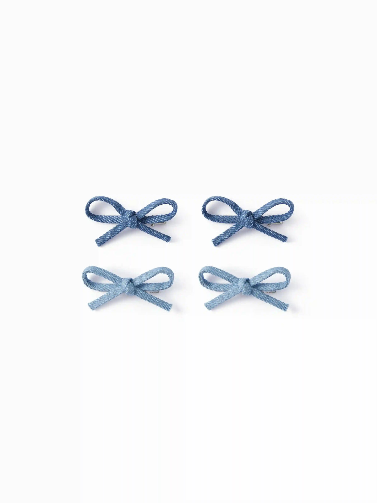 4PCS BOWKNOT HAIR CLIP SET