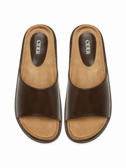 PLATFORM WEDGE SLIPPERS