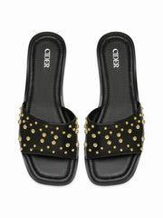 STUDDED FLIPPERS