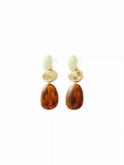 RESIN DROP EARRINGS
