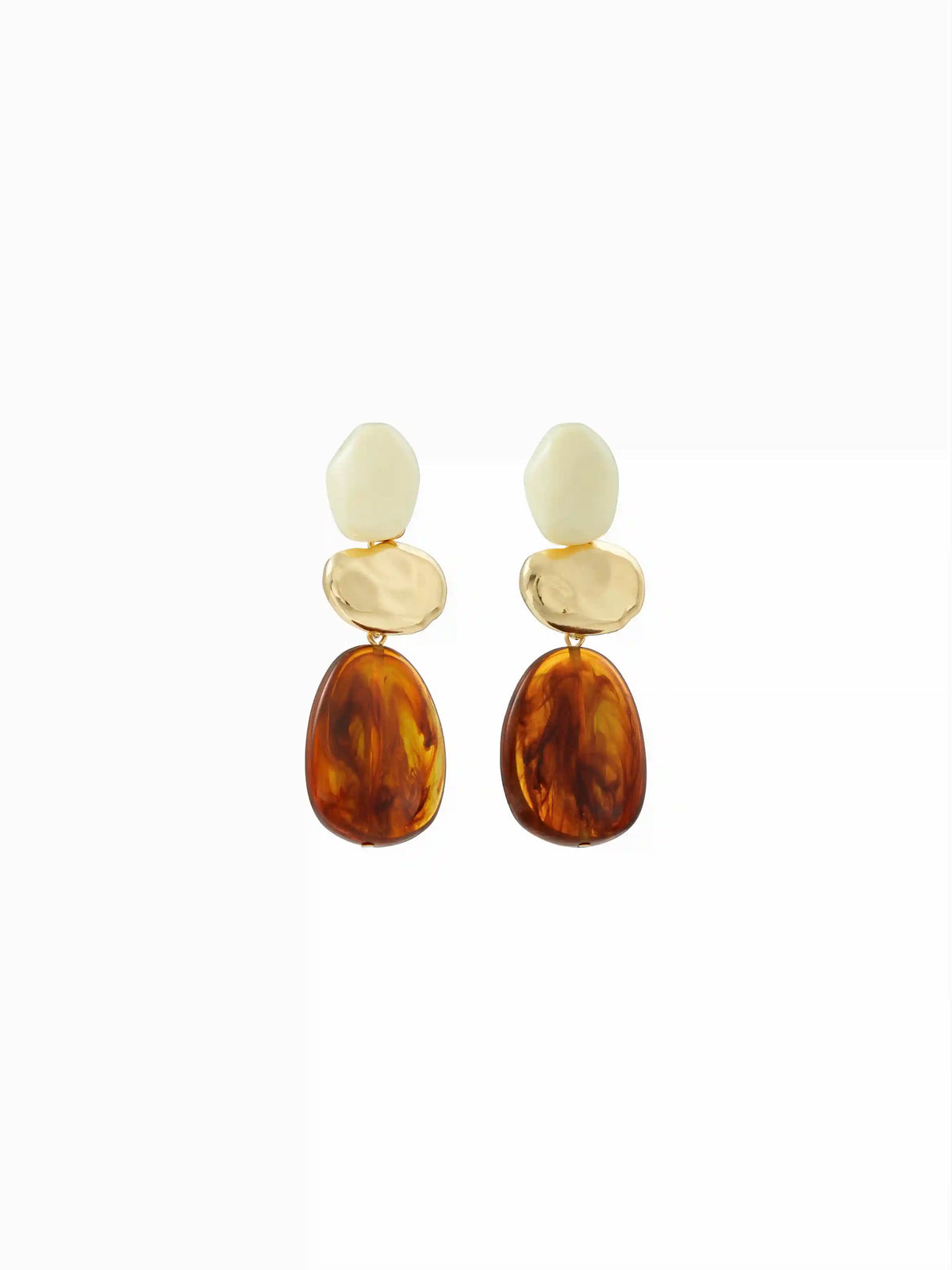 RESIN DROP EARRINGS