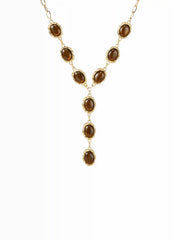 RESIN Y-SHAPED NECKLACE