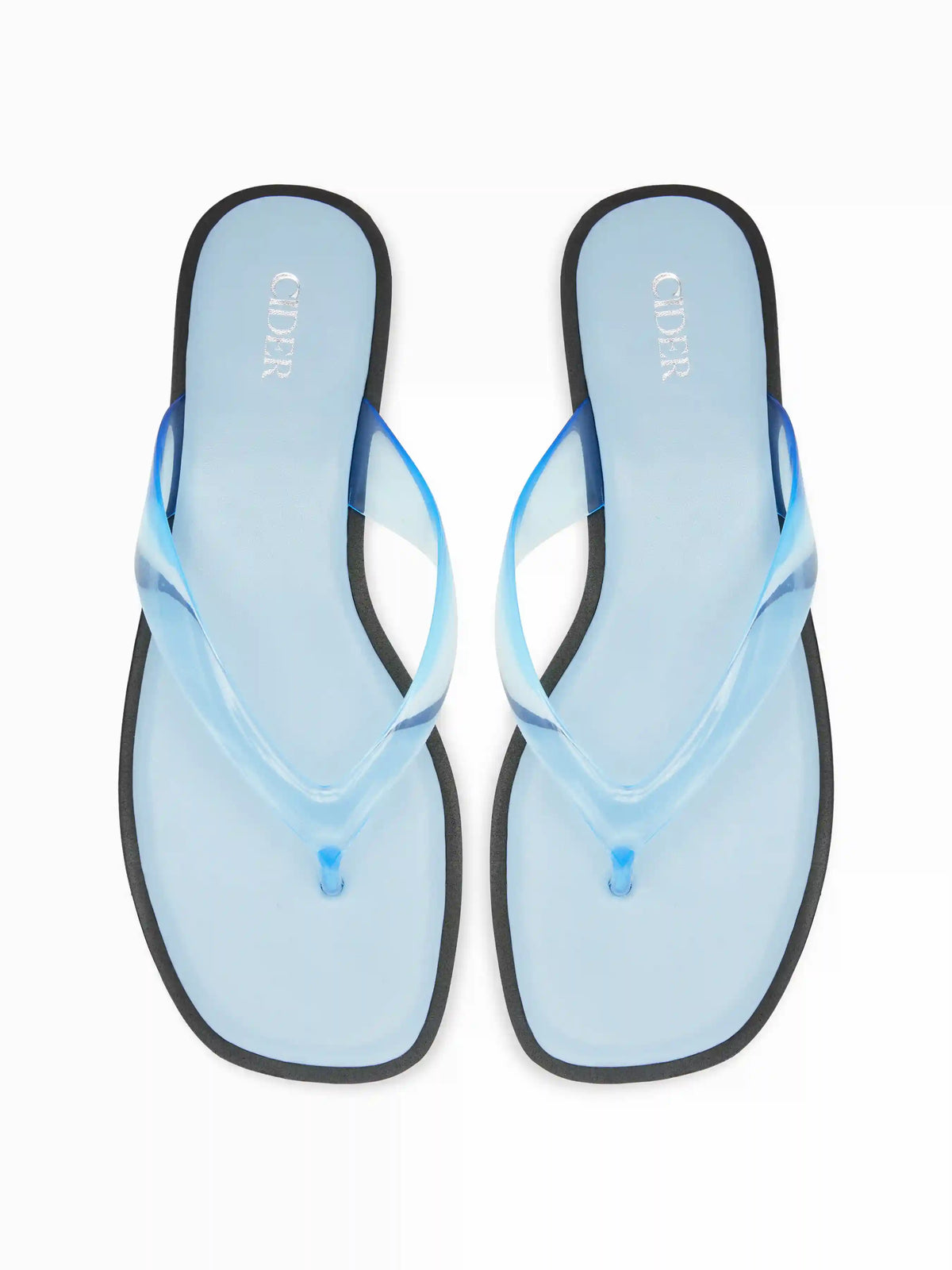 SQUARE TOE FLIP-FLOP SLIPPERS
