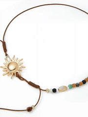 SUN BEADED WAIST CHAIN