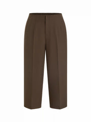 Mid Rise Asymmetrical Tapered Trousers Curve & Plus