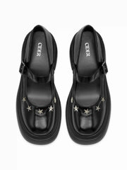 STAR STUDDED LOAFERS