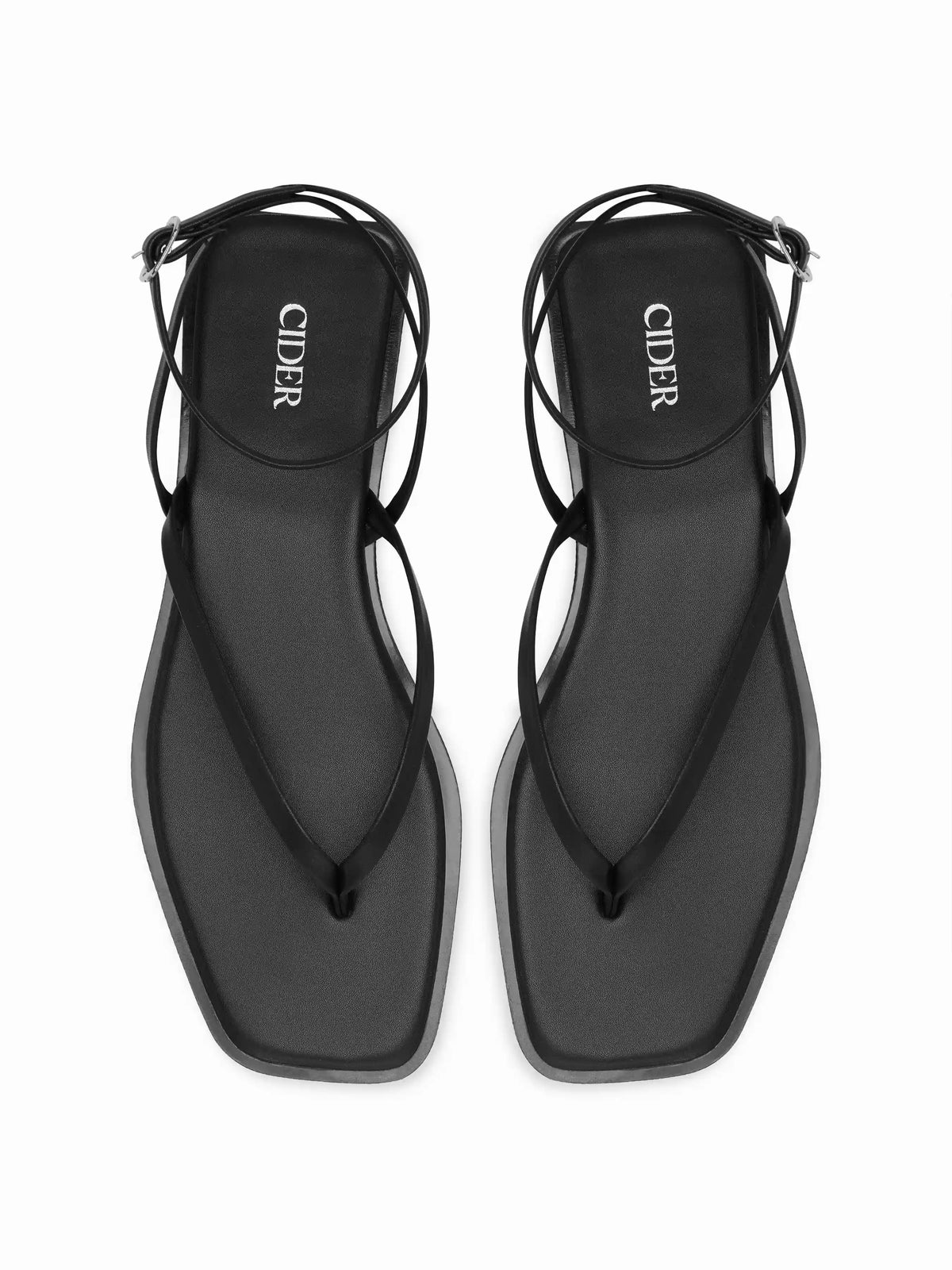 ADJUSTABLE STRAP FLIP-FLOP SANDALS