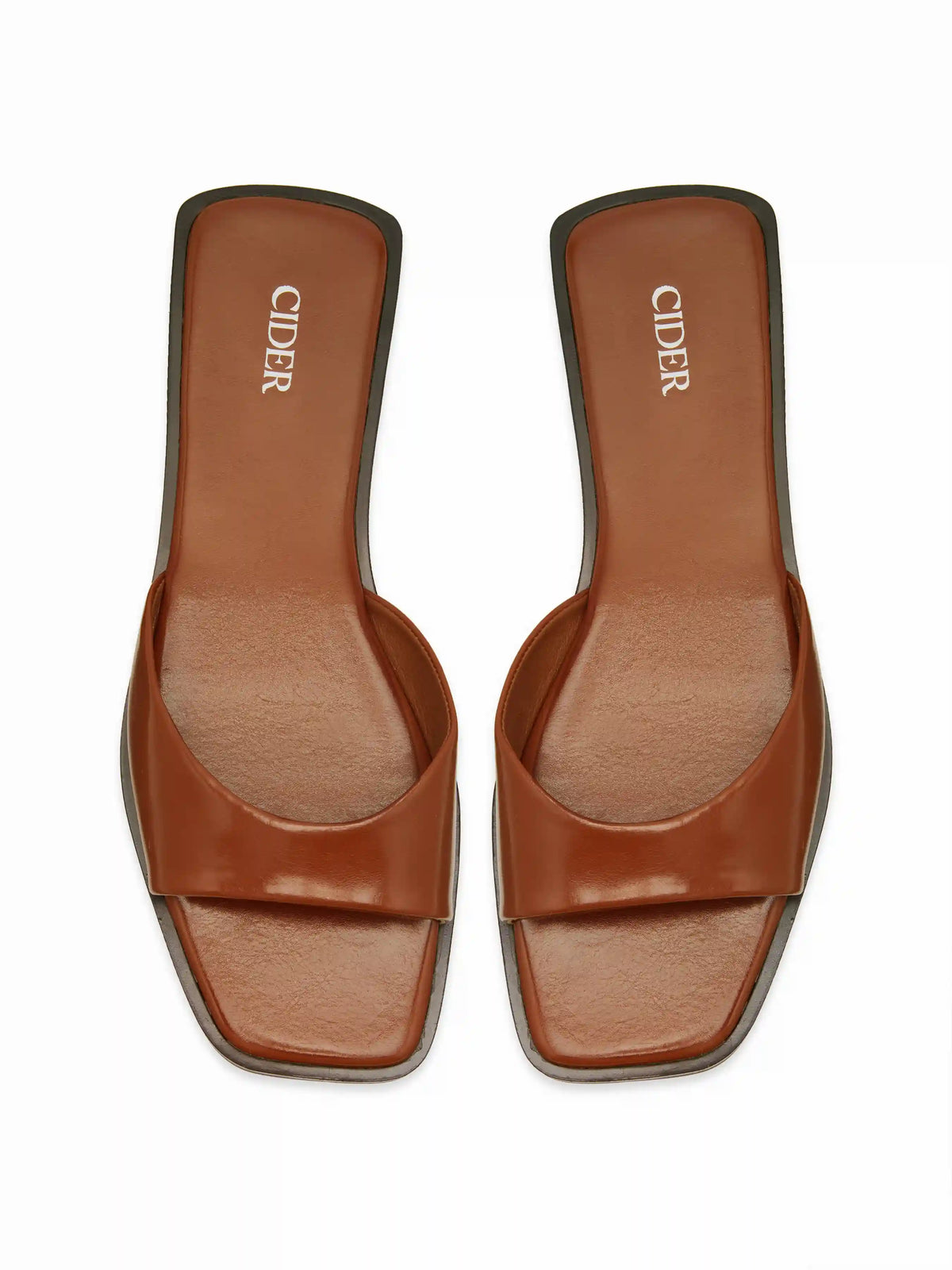 SQUARE TOE SLIPPERS