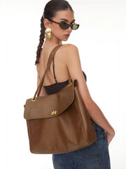 BUCKLE TOTE BAG