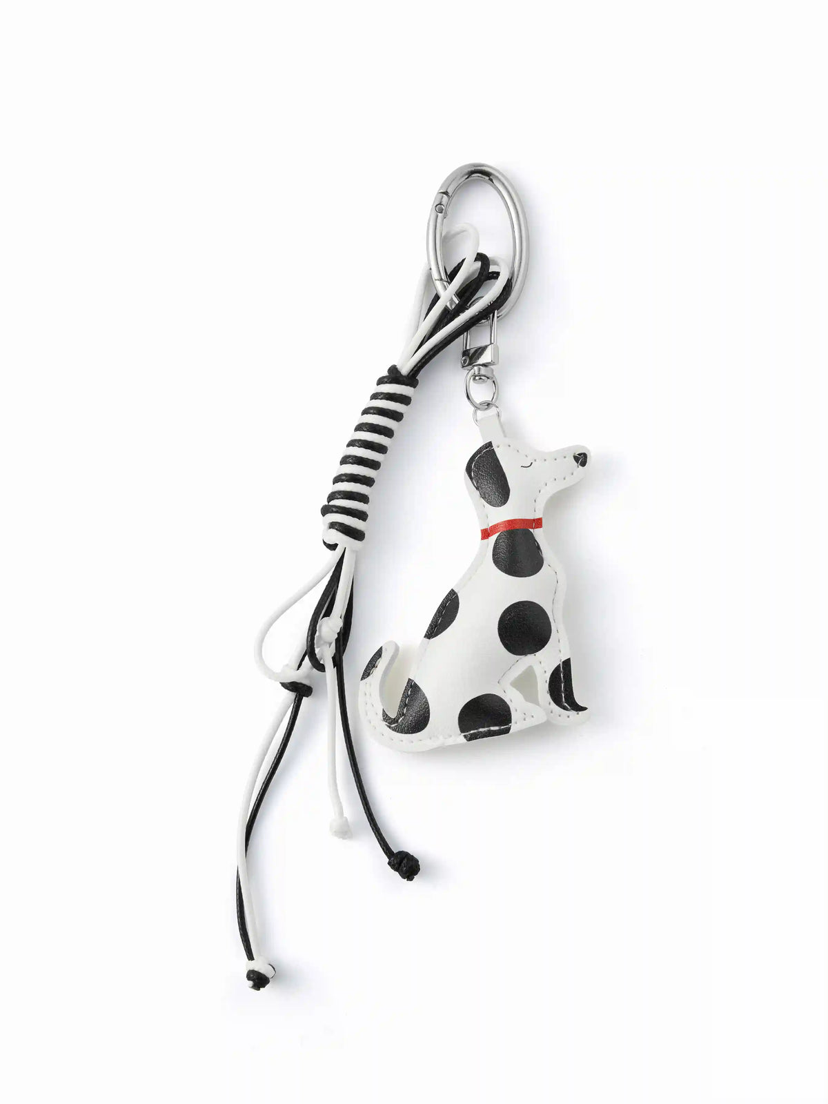 POLKA DOT DOG KEYCHAIN