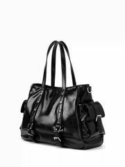 POCKET BUCKLE TOTE BAG