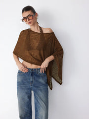 CLASSIC KNITTED CAPE