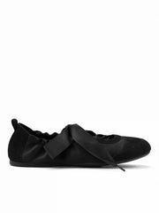 BOWKNOT LACE-UP SNEAKERS