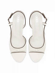 BOWKNOT SLINGBACK HEELS