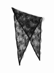 FLOWER LACE SCARF