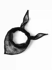 FLOWER LACE SCARF
