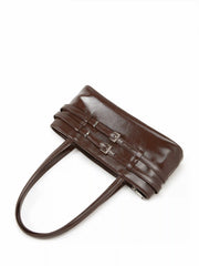 BELTED RECTANGLE SHOULDER BAG