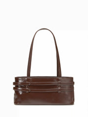BELTED RECTANGLE SHOULDER BAG