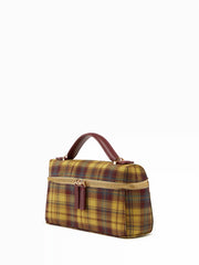 PLAID BOX CROSSBODY BAG