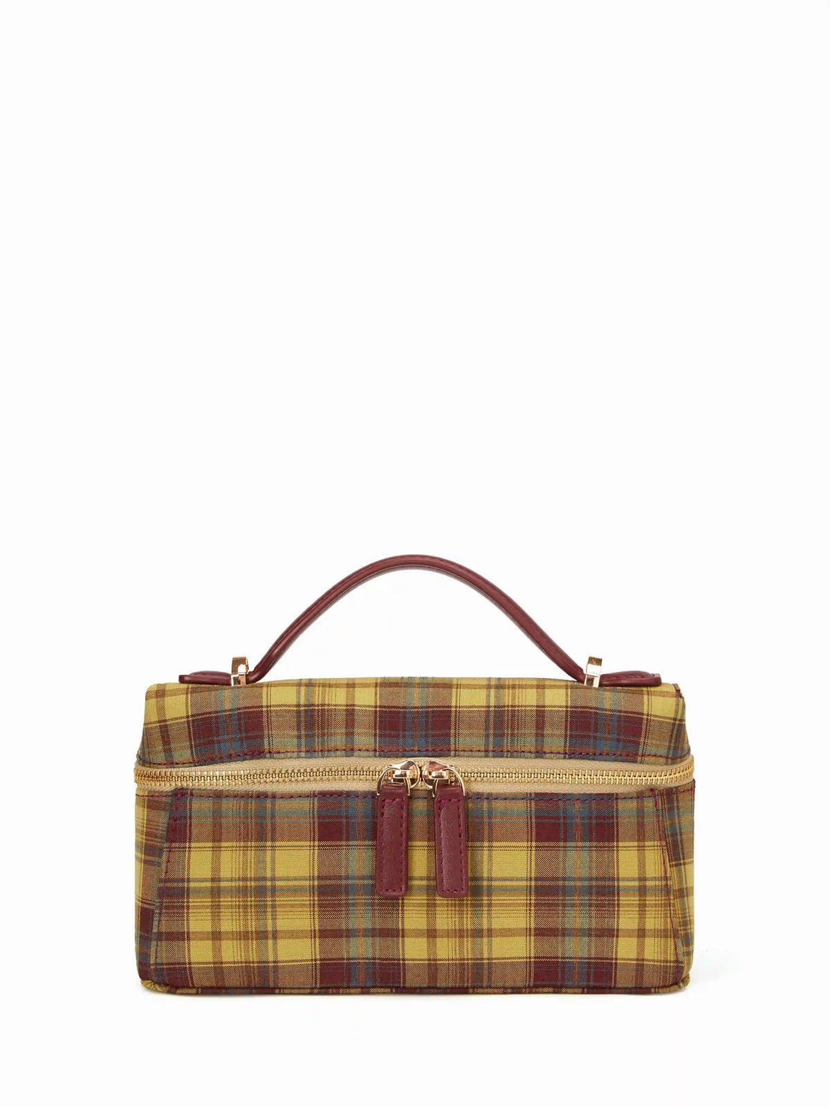 PLAID BOX CROSSBODY BAG